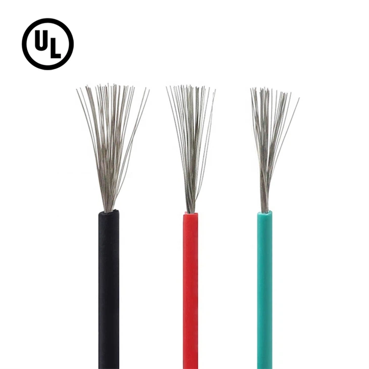 24 AWG Silicone Rubber UL3135 Wire factory