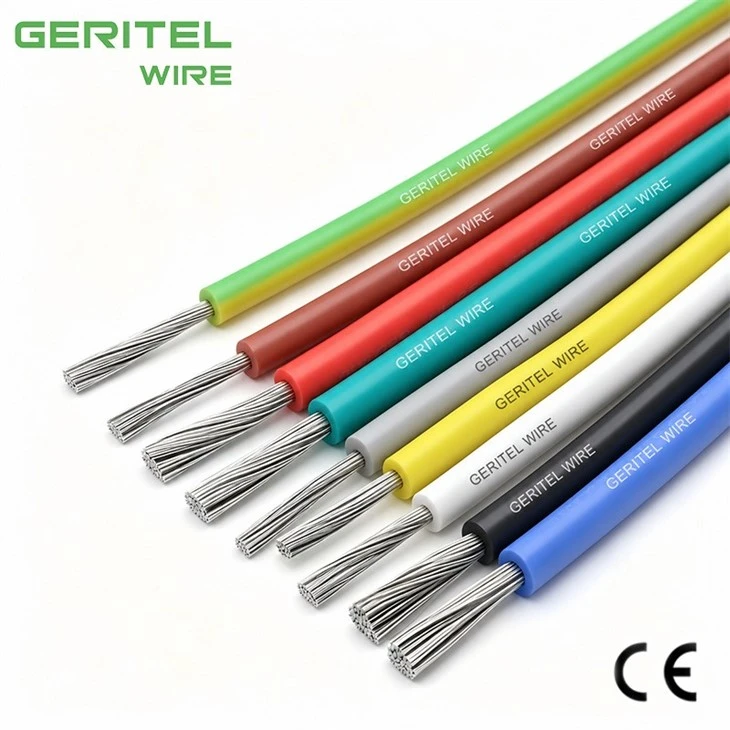 4mm Tinned Copper Silicone Wire For Packaging Heater Connections high quality